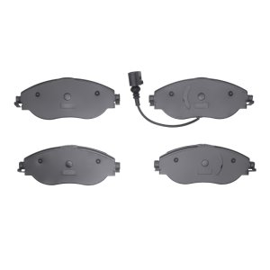 Volkswagen Tiguan Brake Pads - Front - R1 Concepts - Semi Met - `12-`26